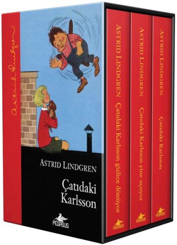 Çatıdaki Karlsson Serisi Kutulu Özel Set - (3 Kitap) – Ciltli - Astrıd