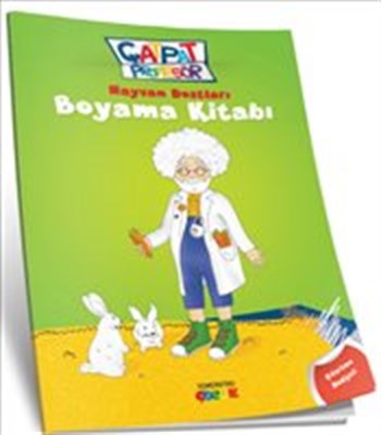 Meslekler Boyama Kitabı - Çatpat Profesör - Kolektif - Semerkand Çocuk