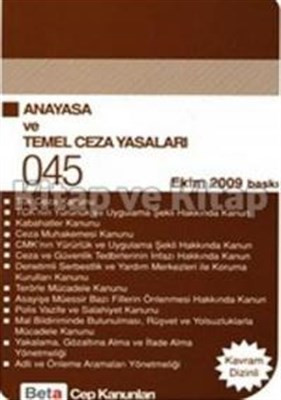 Cep 45 - Türkiye Cumhuriyeti Anayasası ve Temel Ceza Yasaları - Av. Ce