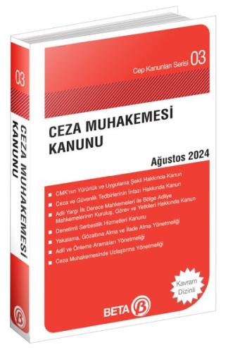 Cep Kanunları Serisi 03 - Ceza Muhakemesi Kanunu (Cep Boy) - Celal Ülg