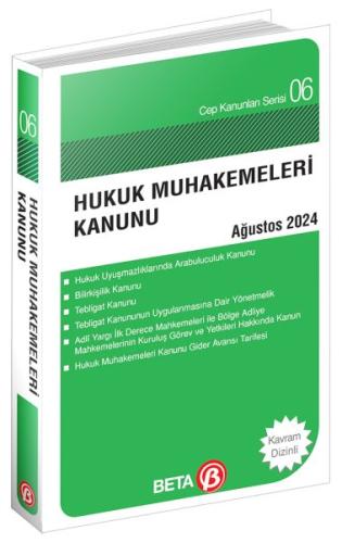 Cep Kanunları Serisi 06 - Hukuk Muhakemeleri Kanunu (Cep Boy) - Celal 