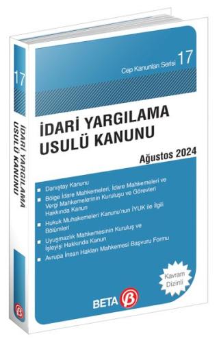 İdari Yargılama Usulü Kanunu Eylül 2020 - Celal Ülgen - Beta Yayınevi 