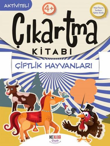 Çiftlik Hayvanları - Çıkartma Kitabı - - Mekika Çocuk