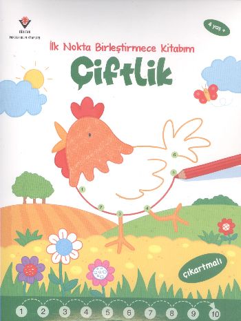 İlk Nokta Birleştirmece Kitabım: Çiftlik - Katrina Fearn - TÜBİTAK Yay