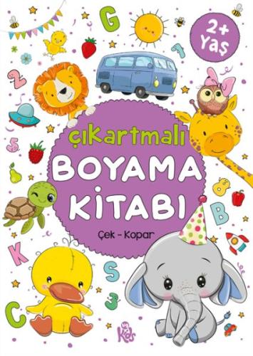 Çıkartmalı Boyama Kitabı - 2 Yaş + - Bilge Yorulmaz - Bigkids Yayınlar