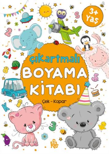 Çıkartmalı Boyama Kitabı - 3 Yaş + - Bilge Yorulmaz - Bigkids Yayınlar