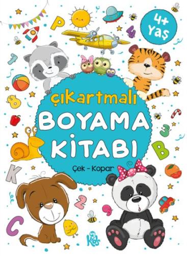 Çıkartmalı Boyama Kitabı - 4 Yaş + - Bilge Yorulmaz - Bigkids Yayınlar