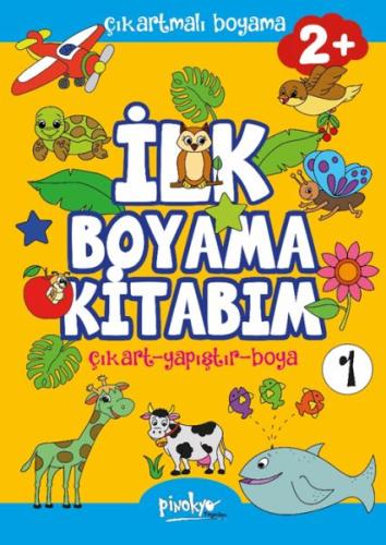 Çıkartmalı İlk Boyama Kitabım 2+ Yaş-1 - Buçe Dayı - Pinokyo Yayınları