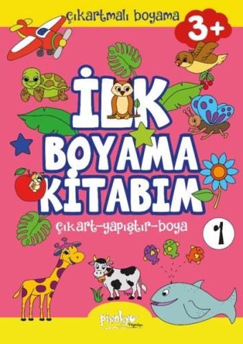 Çıkartmalı İlk Boyama Kitabım 3+ Yaş-1 - Buçe Dayı - Pinokyo Yayınları