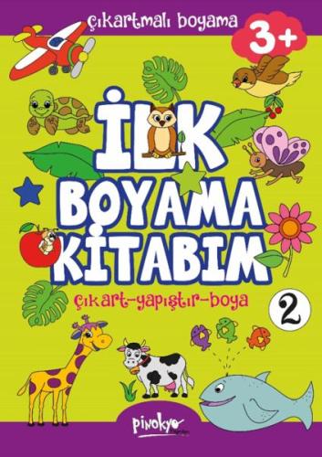 Çıkartmalı İlk Boyama Kitabım 3+ Yaş-2 - Buçe Dayı - Pinokyo Yayınları