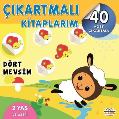 Çıkartmalı Kitaplarım-Dört Mevsim - Kolektif - 0-6 Yaş Yayınları