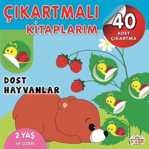 Çıkartmalı Kitaplarım-Dost Hayvanlar - Kolektif - 0-6 Yaş Yayınları