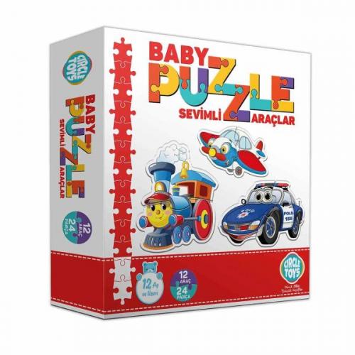 Circle Toys Baby Puzzle Sevimli Araçlar - - Circle Toys