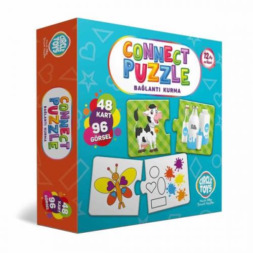 Circle Toys Connect Puzzle Bağlantı Kurma Oyunu - - Circle Toys