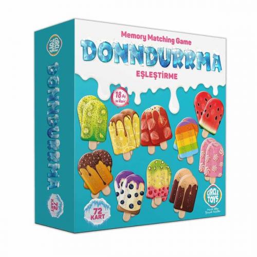 Circle Toys Dondurma Hafıza Eşleştirme Oyunu - - Circle Toys