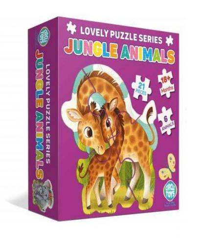 Circle Toys Lovely Puzzle Orman Hayvanları - - Circle Toys