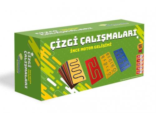 Çizgi Çalışmaları - İnce Motor Gelişimi (Ahşap) - - Akılda Zeka Oyunla