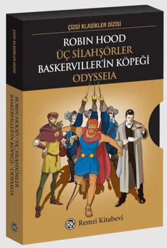 Çizgi Klasikler Dizisi (4 Kitap Kutulu) - Kolektif - Remzi Kitabevi