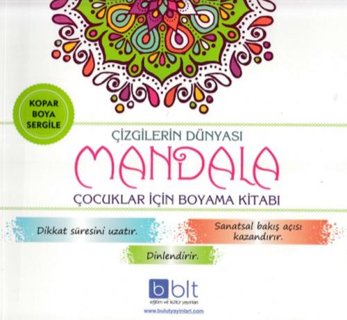 Çizgilerin Dünyası - Mandala Çocuklar İçin Boyama Kitabı - Kolektif - 