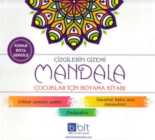 Çizgilerin Gizemi - Mandala Çocuklar İçin Boyama Kitabı - Kolektif - B