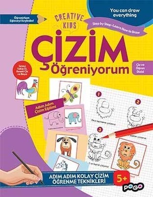 Çizim Öğreniyorum - Kolektif - Pogo Çocuk