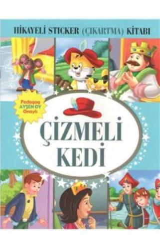 Hikayeli Sticker (Çıkartma) Kitabı - Çizmeli Kedi - Kolektif - Çocuk G