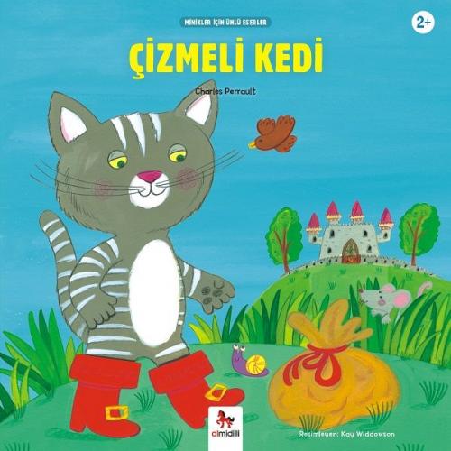 Çizmeli Kedi - Minikler İçin Ünlü Eserler - Charles Perrault - Almidil