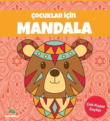 Çocuklar İçin Mandala - Turuncu - Emre Aslan - Bookalemun Yayınevi