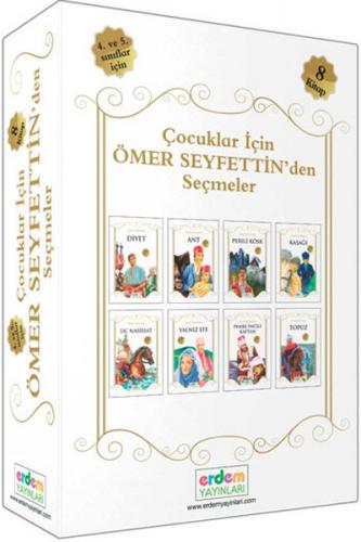 Çocuklar İçin Ömer Seyfettinden Seçmeler (8 Kitap Takım) - Ömer Seyfet