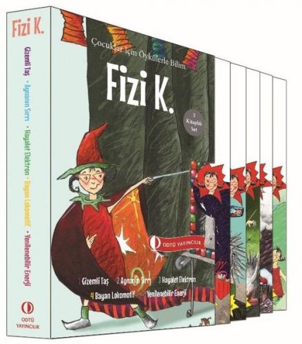 Çocuklar İçin Öykülerle Bilim - Fizi K (5 Kitap Takım) - Blandine Pluc