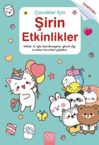 Çocuklar için Şirin Etkinlikler - Çıkartmalı - Valentina Figus - 1001 