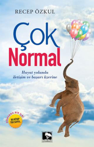 Çok Normal - Recep Özkul - Çınaraltı Yayınları