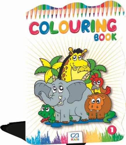 Colourıng Book - 1 (CA.1011) - - CA Games