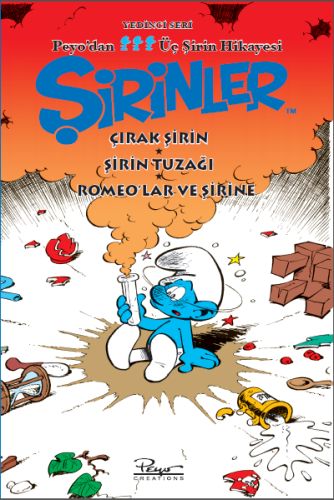 Comics No:7 Şirinler - Çırak Şirin - Şirin Tuzağı - Romeo'lar ve Şirin