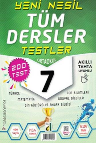 Damla Yeni Nesil Tüm Dersler Testler-7. Sınıf - Komisyon - Damla Eğiti