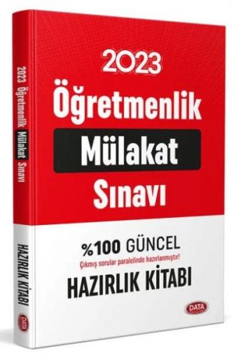 Data 2023 MEB Öğretmenlik Mülakat Soru-Cevap - - Data Yayınları