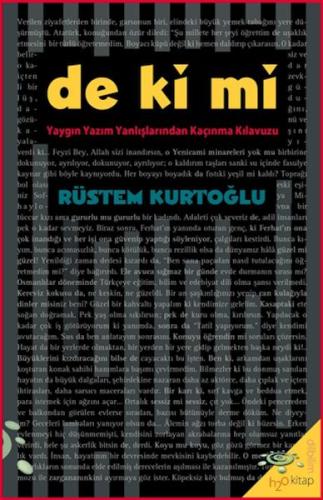 De Ki Mi - Rüstem Kurtoğlu - h2o Kitap