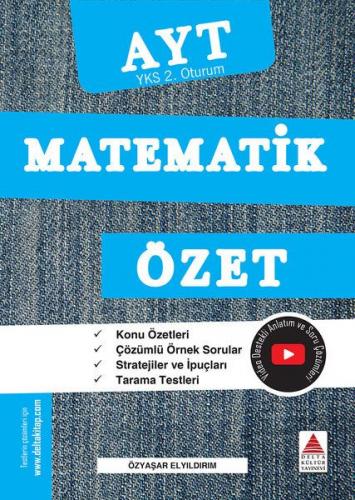 YKS 2. Oturum Matematik Özet - Özyaşar Elyıldırım - Delta Kültür Yayın