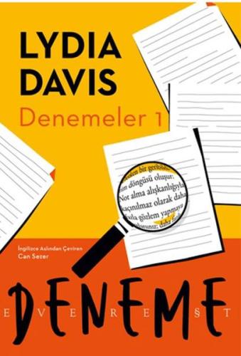 Denemeler 1 - Lydia Davis - Everest Yayınları