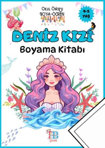 Denizkızı Boyama Kitabı - Kolektif - Tether Bags Çocuk