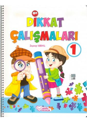 Dikkat Çalışmaları 1 - Zeynep Karayel - Pembe Patikler