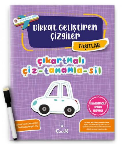 Taşıtlar - Dikkat Geliştiren Çizgiler - Kolektif - Floki Çocuk