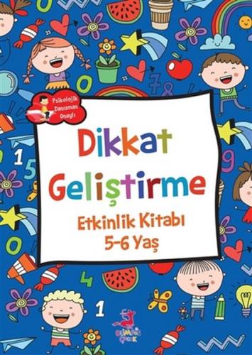 Dikkat Geliştirme - Etkinlik Kitabı (5-6 Yaş) - Rose Mary Samanoğlu - 