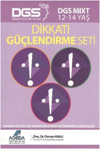 Dikkati Güçlendirme Seti Mixt 12 - 14 Yaş (1 Kitap) - Osman Abalı - Ad