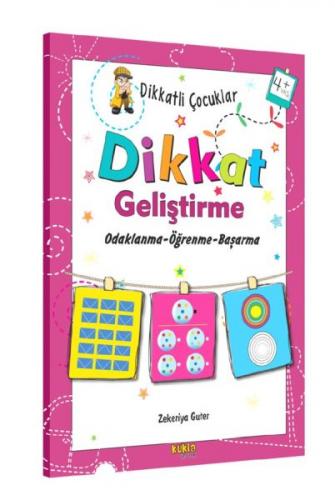 Dikkatli Çocuklar Dikkat Geliştirme 4+ Yaş - Zekeriya Guter - Kukla Ya