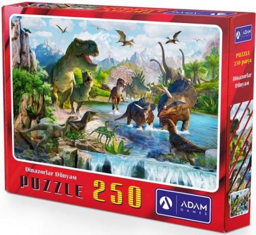 Dinazorlar Dünyası 250 Parça Puzzle - - Adam Games