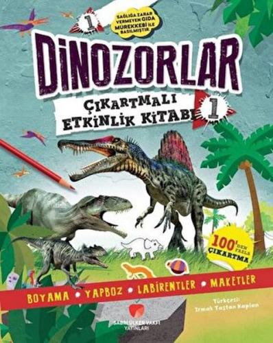 Dinozorlar Çıkartmalı Etkinlik Kitabı 1 - Penny Worms - Sabri Ülker Va