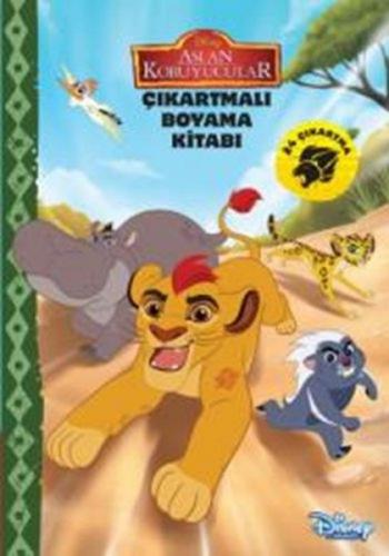 Disney Aslan Koruyucular - Çıkartmalı Boyama Kitabı - Kolektif - Doğan