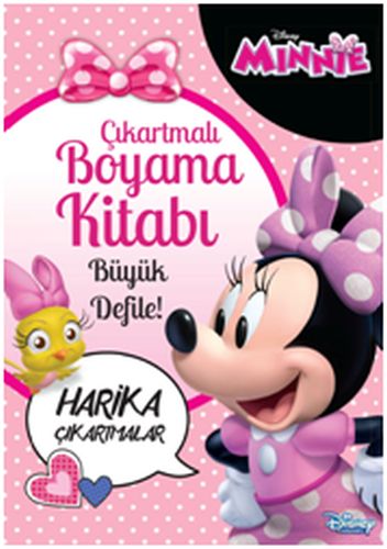 Disney Minnie Çıkartmalı Boyama Kitabı Büyük Defile! - Kolektif - Doğa