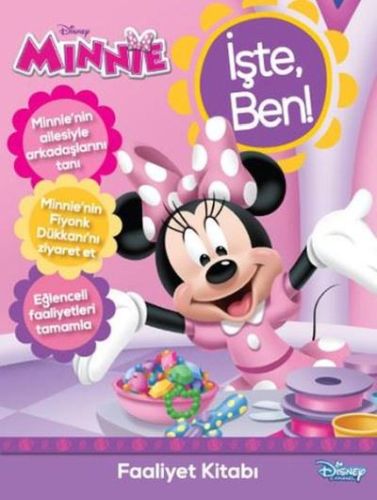 Disney Minnie İşte Ben - Faaliyet Kitabı - Kolektif - Doğan Egmont Yay